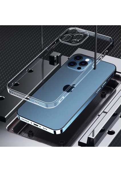 iPhone 14 Pro Max Fora Serisi Kamera Korumalı Şeffaf Silikon Kılıf