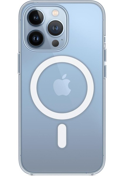 iPhone 14 Pro (14 Pro Uyumlu) Tacsafe Wireless Destekli Hard Silikon Kılıf