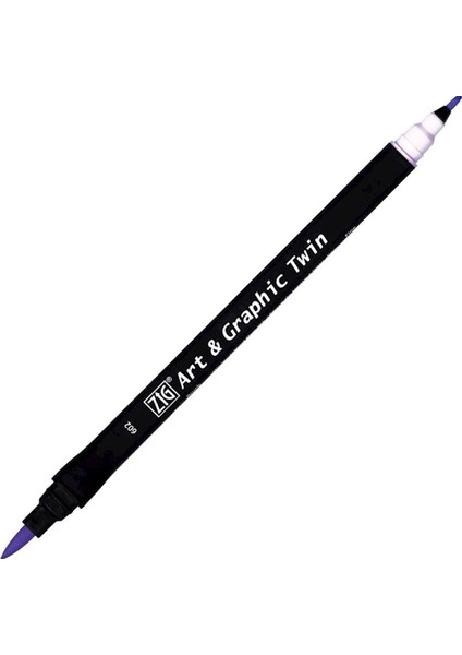 Art & Graphic Twin Çift Uçlu Keçe Grafik Kalemi 602