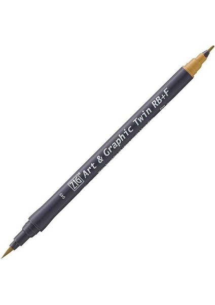 Art & Graphic Twin Çift Uçlu Keçe Grafik Kalemi 49 Beige