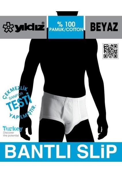 Yıldız 09 Ribana Bantlı Slip