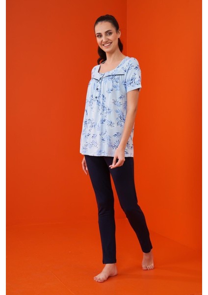 23160 Kadın Patlı Pijama Takım
