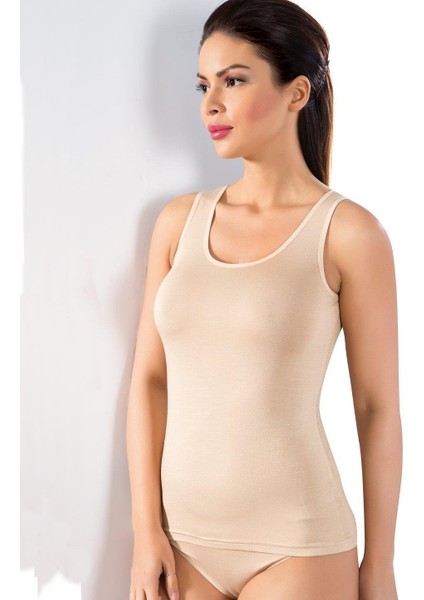 3720 Bamboo Kalın Askılı Atlet