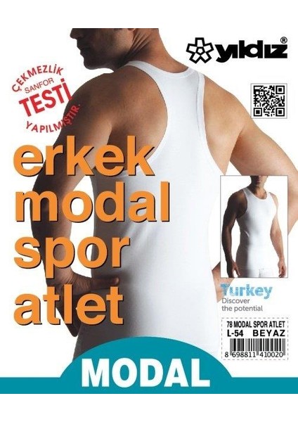 Yıldız 78 Erkek Modal Rambo Atlet Beyaz modelleri