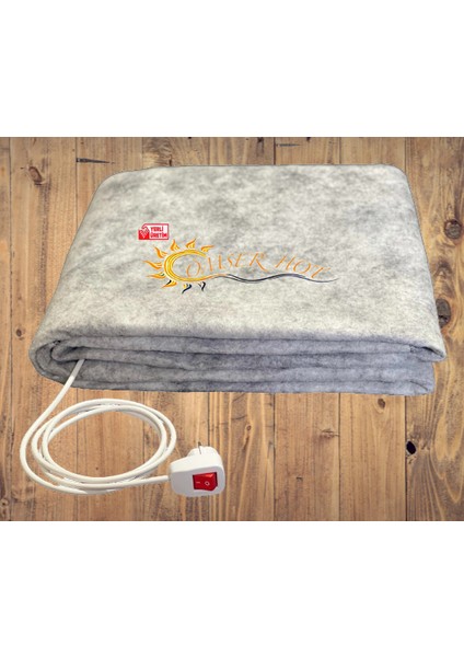 Elektrikli Halı Altı Isıtıcı Anahtar Başlıklı 170 x 120 cm