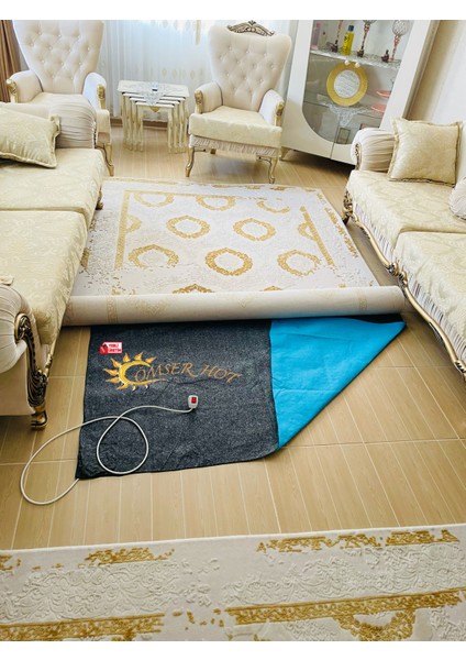 180 x 280 cm Elektrikli Halı Altı Isıtıcı Anahtar Başlıklı