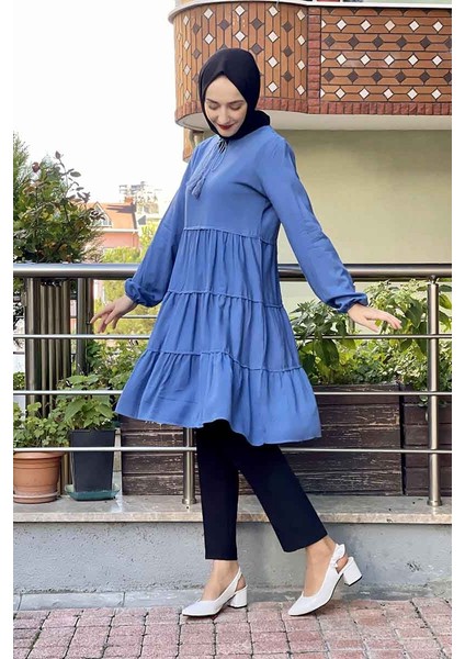 Desenli Tunik modelleri