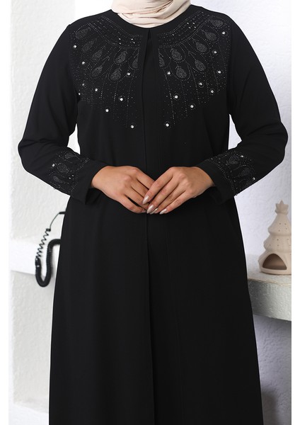 Tesettür Abiye Elbise Siyah fiyatları