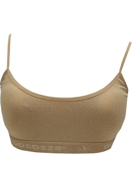 Genç Kız Pedli Düz Ip Askı Alıştırma Yarım Atlet Büstiyer 6'lı fiyatları