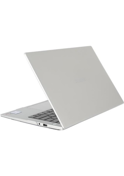 Huawei Matebook D14 2020 Uyumlu Kılıf Koruyucu Kapak Parlak Şeffaf Tasarım Hava Kanallı