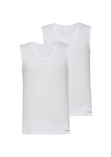 V Yaka Erkek Atlet 2'li Paket Loose Fit 9227