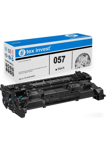 Canon I-Sensys LBP-223DW (3k) Chipsiz Muadil Toner CRG057