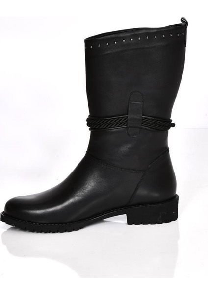 08020 Kadın Günlük Deri Çizme Bot fırsatları