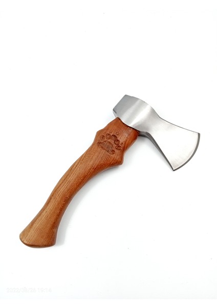 Dövme Çelik Pençe Desenli Küçük Kamp Baltası fiyatları