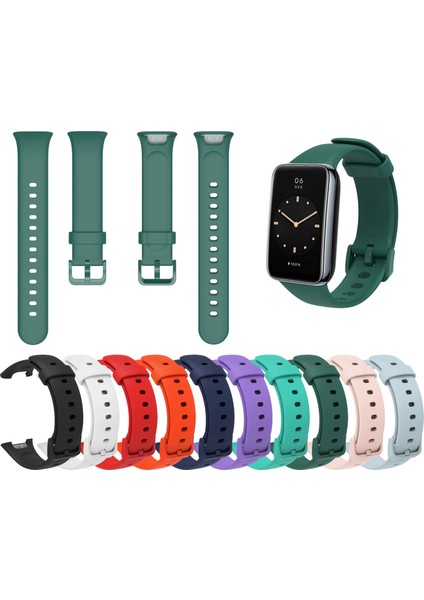 Xiaomi Mi Band 7 Pro Için Klasik Model Renkli Silikon Kordon-Kayış fırsatları