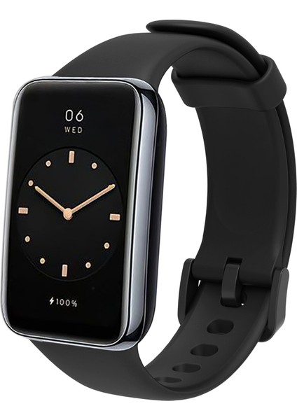 Xiaomi Mi Band 7 Pro Için Klasik Model Renkli Silikon Kordon-Kayış modelleri