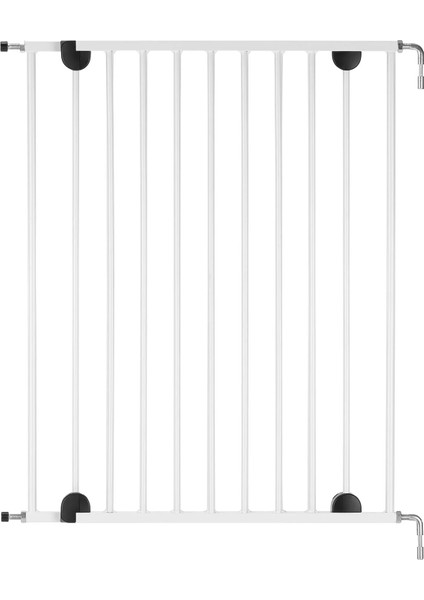 62-102 cm Metal Uzayan Güvenlik Kapısı Beyaz