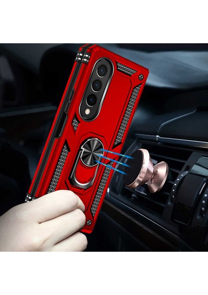 Samsung Galaxy Z Fold 4 Uyumlu Hulk Serisi Shock Proof Darbeye Dayanıklı Zırhlı Kılıf