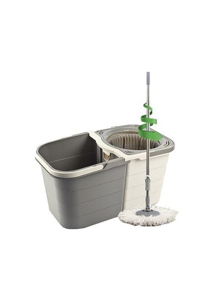 Kirli Su Temiz Su Ayrı Yeni Temizlik Seti UP628KAHVE 19 Litre