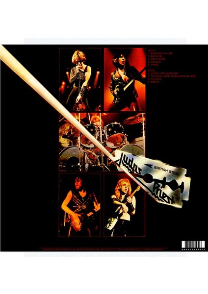 Judas Priest - British Steel - Plak