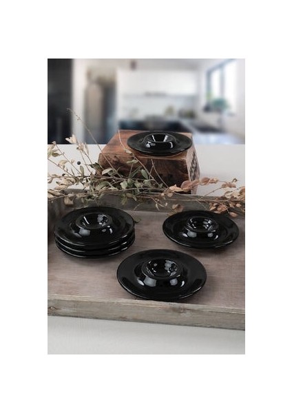Siyah Ege Yumurtalık 13 cm 6 Adet
