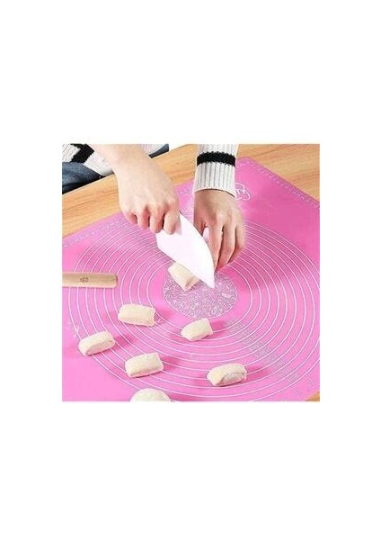 Büyük Boy Silikon Hamur Açma 65X45 cm