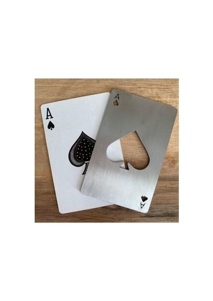 Maça Ası Şişe Açacağı