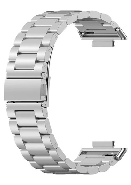 Huawei Watch Fit 2 Elegant Edition Kordon Klasik Paslanmaz Metal Kordon