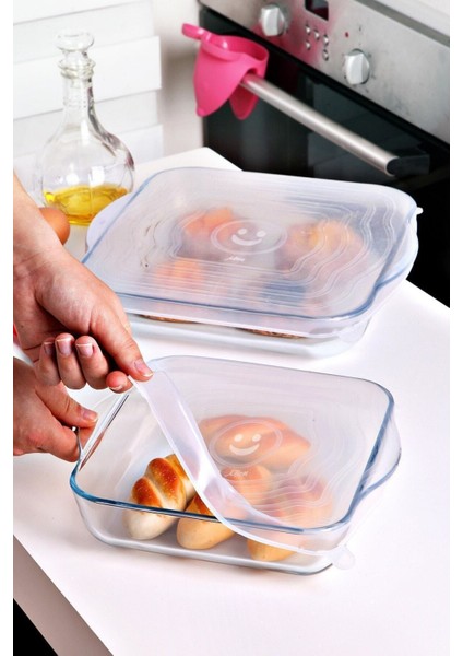 Silikon Dikdörtgen Borcam Kapağı