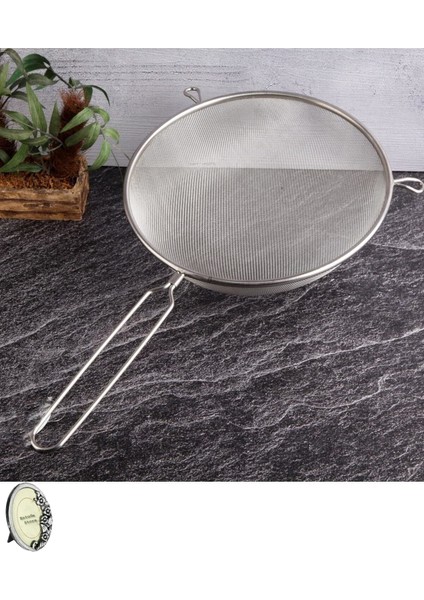 Paslanmaz Çelik Süzgeç 25 Cm, Tel Süzgeç