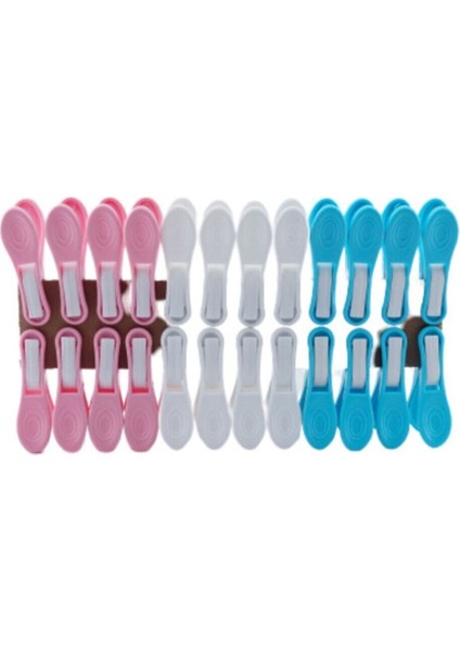 24 Adet Yaysız Çamaşır Mandalı