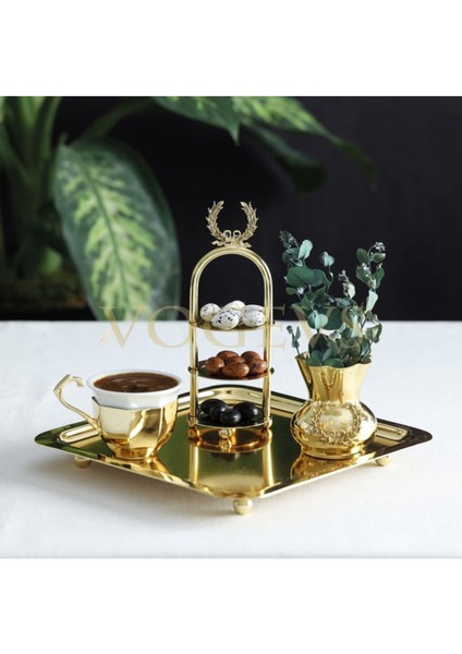 Gold Çelenkli Sunumluk