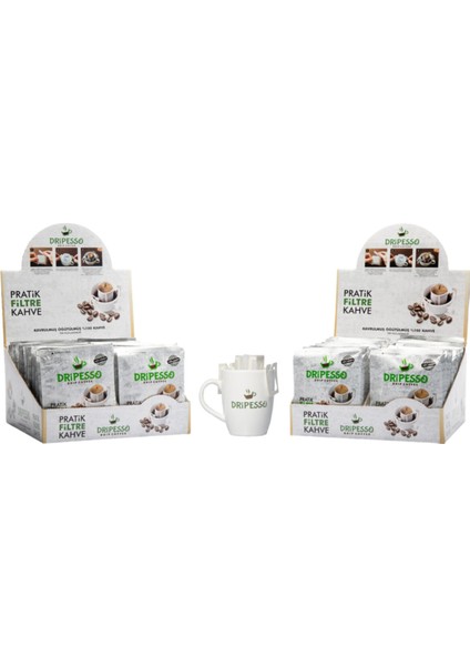 Pratik Filtre Kahve 100'LÜ Paket / Bardak