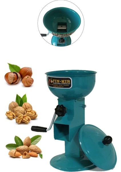 Ev Tipi Fındık Ceviz Badem Kayısı Çekirdeği Zeytin Kırma Makinesi