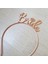 Bride Yazılı Metal Taç Rose Gold Bekarlığa Veda Partisi Konsepti Metaltaç 3
