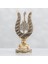 Lale Ayetel Kürsi Allah Lafızlı - Altın Renk 11 x 27 cm 1