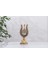Lale Ayetel Kürsi Allah Lafızlı - Altın Renk 11 x 27 cm 2