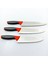Çift Renkli Şef Bıçağı Seti, Santoku Bıçak 5