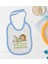 Kids Ep Isterim Tasarımlı Mavi Bebek Mama Önlüğü-2 1