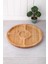 Bambu 25CM Yuvarlak 5 Bölmeli Sunum 1