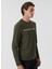 Polo Yaka Düz Haki Erkek T-Shirt 231 Lcm 242002 Tylens 2