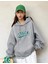 Kadın Oversize Nice Baskılı Sweatshirt 2