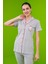 23151 Kadın Çizgili Düğmeli Pijama Takım 5
