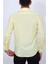 Slim Fit Sarı Renk Erkek Gömlek 4