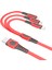 Apple iPhone 11 Şarj Kablosu 3 In 1 Hızlı Şarj ( Lightning - Micro USB - Type C ) KNF-DC123 1