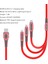 Apple iPhone 11 Şarj Kablosu 3 In 1 Hızlı Şarj ( Lightning - Micro USB - Type C ) KNF-DC123 2