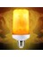 5W LED Alev Ampul E27 1