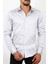 Slim Fit Gri Renk Erkek Gömlek 1