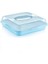 Kare Pasta Börek Taşıma Kabı Mavi 1