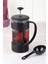 350ML Ölçekli Lüx Cam French Press 1